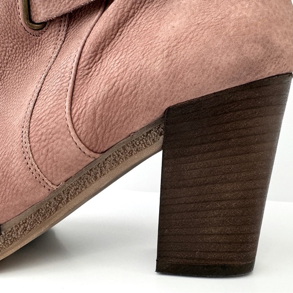 Blush Pink Suede Leni Ankle Boots by Holding Horses for Anthropologie Size 38 - Picture 10 of 13